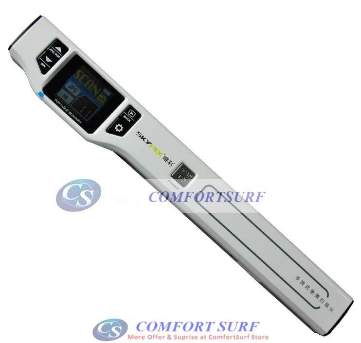 Portable SkyPix Handheld / Cordless Color Scanner Printer 1050dPi